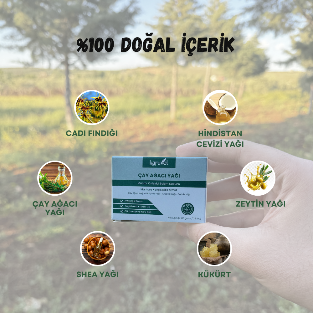 Karuvel® Mantar Karşıtı Sabun